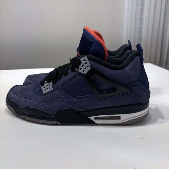 Nike Air Jordan 4 Men’s Retro Winterized Loyal Blue Sneakers‎ Size 14 CQ9597-401 main image 12